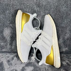 Adidas UltraBoost 4.0 DNA White Gold Metallic 2021- Men Size  8.5